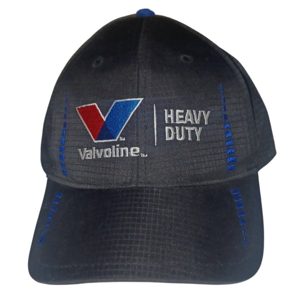 Valvoline Nylon Embroidered Racing Dad Hat w/ Velcro Adjust Strap